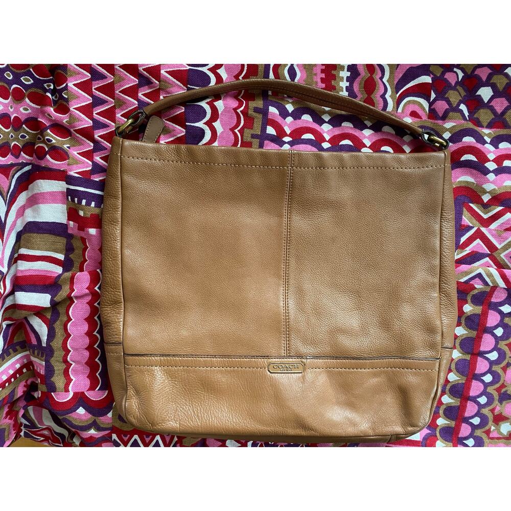Vintage Coach Parklane Hobo Bag 2013 pebbled leather f23293 - Picture 1 of 10